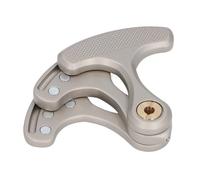 RIZGHWOY Clicker Magnético de Metal único para Aliviar el Estrés, Juguete Clicker de Oficina para la Ansiedad, Herramienta de Meditación (Silver)