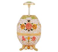 RIZGHWOY Container de Palillo de Dientes con Patrón de Flores, Aleación de Estaño Resistente, para la Dispensación de Palillos de Dientes Higiénicos, Ideal para Fiestas (Flor rosa dorada)