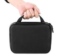 RIZGHWOY Cubierta de Transporte de Aceite Esencial Organizador de Rodamiento Exterior de Cáscara Dura a Prueba de Choque para Botellas de 5 Ml Ideales para la Marcha (Black)
