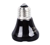RIZGHWOY Emisor de Calor de Cerámica sin Bombilla Emisora de Luz para Reptiles Pollos Gatos Loros con Temperatura Estable Sueño No Perturbador (100W)