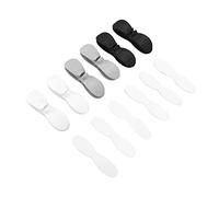 RIZGHWOY Enrollador de Cable, Organizador Adhesivo de Fácil Instalación, 6 uds., para Ordenar la Cocina y el Entorno de Oficina, Negro, Blanco y Gris