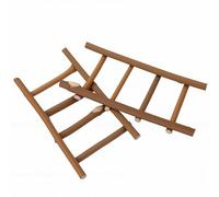 RIZGHWOY Escalera Decorativa de Mimbre para Miniaturas, 2 Piezas, Escalera Pequeña para Casa de Muñecas, para Manualidades de Jardín de Hadas, Fotografía DIY (20 * 10cm)