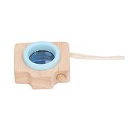 RIZGHWOY Interesante Lente de Prisma de Ojo de Abeja, Estilo Cámara de Juguete, Portátil para Niños, Material de Madera de Roble (#12)