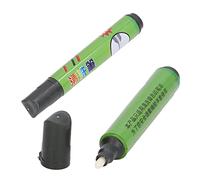 RIZGHWOY Juego de 10 Rotuladores de Tela, Construcción de Plástico PVC, 5,3 X 3,9 X 5,1 Pulgadas, Quitamanchas de Alta Precisión con Tinta de Desaparición Rápida para Sastrería, Manualidades, Cuero