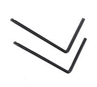 RIZGHWOY Juego de Llaves Allen para Guitarra de Alta Resistencia, 2 uds., para Ajuste del Cuello, Tamaños de 4mm y 5mm, Ideal para Guitarras, Hechas de Acero (4 mm/0,16 pulgadas)