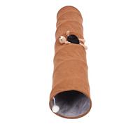 RIZGHWOY La Tela Plegable del Ante del Túnel del Gato de La Historieta Promueve La Actividad y el Juego de La Salud para los Gatos