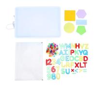 RIZGHWOY Letras y Números Transparentes Conjunto de Mesa de Luz, Lenguaje y Aprendizaje de Matemáticas, Ideal para Centros de Educación Temprana Jardines de Infancia