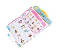 RIZGHWOY Libro Interactivo con Sonido Eléctrico para Niños Pequeños, Juguete Educativo para el Desarrollo del Lenguaje y el Enriquecimiento del Vocabulario.