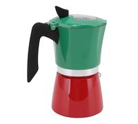 RIZGHWOY Máquina de café de Aluminio Portátil con Tapa Transparente para Viajar - Maceta Clásica de Estilo Italiano para Amantes del café (Nº 6 Bote 300ML)