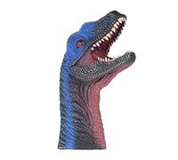 RIZGHWOY Marioneta de Mano de Juguete de Dinosaurio de Goma Suave con Diseño Realista para Niños, Juego Interactivo para Desarrollar Habilidades de Amistad en Niños