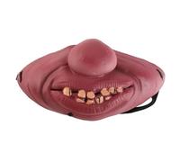 RIZGHWOY Máscara de Payaso de Látex, Divertida Fiesta de Adultos, Máscara Horrible de Media Cara con Banda Elástica, para Accesorios de Fiesta de Disfraces de Carnaval de Halloween (Colores variados)
