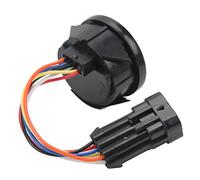 RIZGHWOY Medidor de de Batería de Automóvil del Club 612314 Reemplazo del Indicador de Estado de Carga para EZGO RXV Electric Gas 48V 2008-Up con 2 Pulgadas de Montaje de Plástico ABS