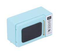RIZGHWOY Microondas en Miniatura para Casa de Muñecas, Horno de Madera de Abedul de Primera Calidad para Escena de Cocina, Juego de Decoración de Casa de Muñecas para Coleccionistas en Miniatura