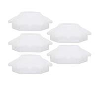 RIZGHWOY Moho de Caída de Flores de Silicona Herramienta Práctica de Manualidades de Bricolaje para la Decoración de, Molde de Silicona de Cristal 5pcs para Actividades Familiares