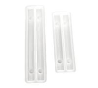 RIZGHWOY Moldes de Manejo Flexible para Resina, Manijas de Efectos de Espejo para Proyectos de Servicio, 2pcs