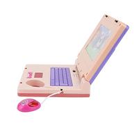 RIZGHWOY Niños Aprendiendo la Computadora Portátil Juguete Educativo para Niños Pequeños con 2 Clips de Música 11 Efectos de Sonido Nivel de Aprendizaje Progresivo Incluye Altavoz (Ratón retráctil