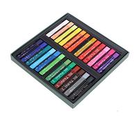 RIZGHWOY Pasteles Al óleo Lavables de 24 Colores para Artistas Infantiles, Juego de Crayones de Colores Pesados, Pastel de Dibujo Seguro No Tóxico con Textura Suave y Mezclable para
