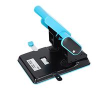 RIZGHWOY Perforadora de Papel Ajustable con 2 Agujeros, Capacidad de 70 Hojas para el Hogar y la Oficina