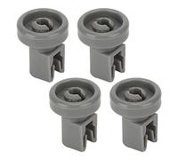 RIZGHWOY Pieza de Repuesto para Rueda de Estante Inferior de Lavavajillas, 4 Piezas, Compatible con AEG Favorit Privileg Zanussi, Fácil de Instalar, Material PP Duradero