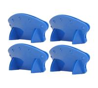 RIZGHWOY Portatarjetas de Póquer Portatarjetas Pocker Holders 4 PCS Ampliable a 15 Cartas Plástico ABS con Agarre de Fieltro EVA Antideslizante para Jugar Asistencia Manos Libres