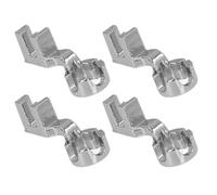 RIZGHWOY Press de 4 Piezas de Pie en Aleación de Aleación de Zinc para la Máquina de Coser de bajo Tallo, para Viking, Nuevo Hogar, Babylock, Pie de la Regla de Bordado para la Mayoría de las Escenas