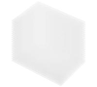 RIZGHWOY Sábanas de Artesanía de Cine Encogedor de Bricolaje 20pcs de Plástico con Calor para Niños Proyectos de Arte con Material de Bops