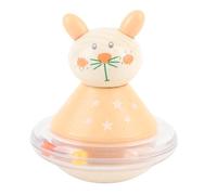RIZGHWOY Shaker Infantil de Madera Sensorial para Bebés con Diseño de Animales de Dibujos Animados de Sonido Crujiente para Niños Pequeños de 0 a 3 Años
