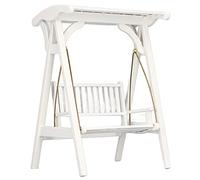 RIZGHWOY Silla Columpio para Casa de Muñecas, Muebles de Casa de Muñecas de Estilo Moderno en Miniatura para la Imaginación de los Niños, Material de Primera Calidad