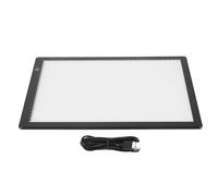 RIZGHWOY Slide Visor Film Scanner Light Box Ultra Slim A4 Tamaño 3 Niveles de Brillo USB Alimentado con Fuente de Luz LED para Diapositivas de la Aplicación de Aplicaciones Negativas