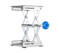 RIZGHWOY Soporte de Elevación de Acero Inoxidable de para Equipos de Laboratorio, Ajustable de 3,9 X 3,9 X 6, Pulgadas (#1)