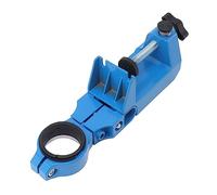 RIZGHWOY Soporte de Taladro de Banco, Soporte de Fijación Manual Ajustable Rotación de 360 Grados, Fijación de Aleación de Aluminio Duradero para Organizador de Garaje