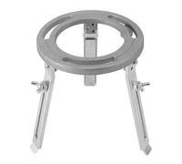 RIZGHWOY Soporte para Quemador de Aceite de Laboratorio, Trípode Resistente para Experimentos de Calefacción, Altura Ajustable, Hierro