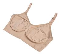 RIZGHWOY Sujetador de Bombeo de Manos, Sujetador de Lactancia Inalámbrico Resistente, Ropa Interior para Mujeres que Amamantan, para Diferentes Personas Adecuadas S M L XL (M)