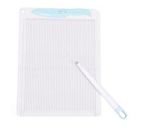 RIZGHWOY Tabla de Puntuación Multifuncional, Mini Herramienta de Artesanía de Plástico para Hacer Sobres y Puntuación de Tarjetas con Herramienta de y Herramientas Plegables,