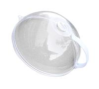RIZGHWOY Tapa Protectora de Planificación de Microondas Práctico con Orificio de Ventilación y Tapa de Acción para el Calentamiento de Alimentos y Almacenamiento de Microondas Ligeras (Tipo mini)