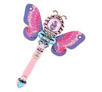 RIZGHWOY Varita Mágica de Juguete Brillante con Alas Extraíbles y Música para Niños de 3 Años en Adelante, Material Plástico ABS Seguro (#12)