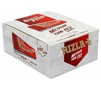 RIZLA 10 Booklets Rizla Red King Size Slim Uk Exclusive Smoking Papers by Rizla