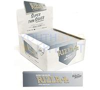 Rizla 2 x 15 libros delgados plateados tamaño king