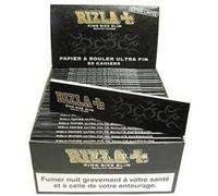 Rizla Black King Size Slim Ultra Thin Quality Rolling Papers 10 Packets by Rizla