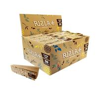 Rizla Natura - Puntas de filtro sin blanquear (50 librillos x 50 puntas de cucaracha)
