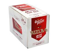 Rizla Papel rodante Regular Rojo - Caja Completa de 100 Cuadernos