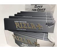 RIZLA SILVER SLIM KING SIZE PAPER x32 - PACK OF 50