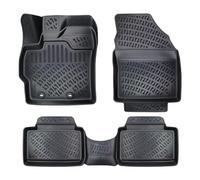 Rizline Alfombrillas 3D a medida para coche compatibles con Toyota Yaris Cross 2020-2024, accesorios de coche 1ª y 2ª fila, alfombrillas de goma TPE para todo tipo de climas, antideslizantes,