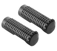 Rizoma Reposapiés extremos Par, aluminio, negro