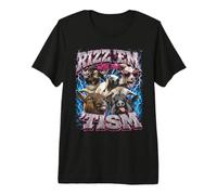 Rizz Em con El Tism Funny Autistic Goats Meme Bootleg Camiseta Premium