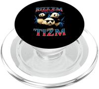Rizz Em con El Tism Panda Autista Chiste Divertido Meme PopSockets PopGrip para MagSafe