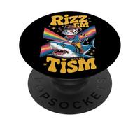 Rizz 'Em Con El Tismo PopSockets PopGrip Adhesivo