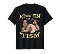 Rizz Em with The Tism Funny Autism Bigfoot Autistic Rizzler Camiseta