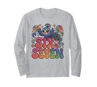 Rizzler Music 67 Arte Profesor ELA Humor Gen Alpha Z Slay Six Manga Larga