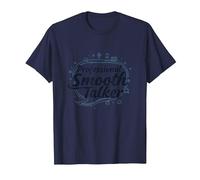 Rizzler Professional Smooth Talker - Regalo Divertido Camiseta, Hombre, Azul Marino, S